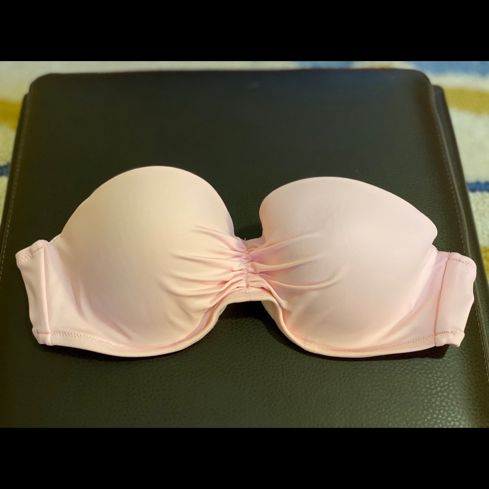 Pink Victoria’s Secret Bandeau Bikini Top
